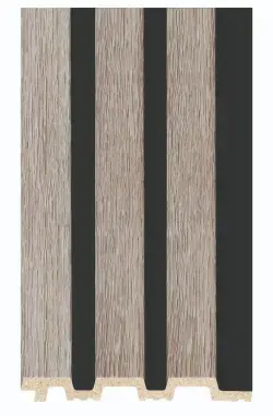 DECOLUX Piano AP-090-99 Koyu Sonoma/Siyah 116x2800x12 mm Duvar Paneli
