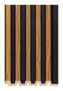 DECOLUX Loft AP-006K-F4 Koyu Otantik Meşe 122x2800x12 mm Duvar Paneli