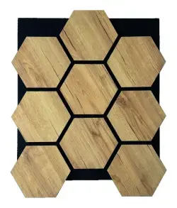 DECOLUX ACP 201-01 Ud 584x674x21 mm Akustik Duvar Paneli