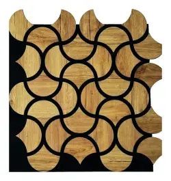 DECOLUX ACP 203-02 Safir Meşe 595x595x21 mm Akustik Duvar Paneli