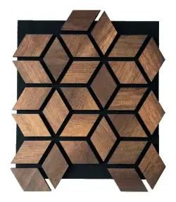DECOLUX ACP 202-03 Barok 516x595x21 mm Akustik Duvar Paneli