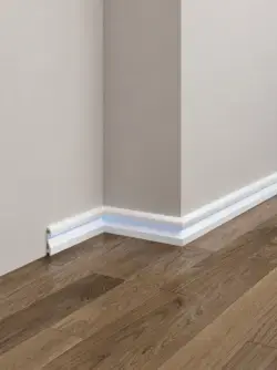 DECOLUX Battiscop ASL-002R-1 115x20 mm 2,4 m Süpürgelik