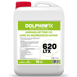 Dolphinfix Lateks LTX 620 Aderans Arttırıcı ve Su Geçirimsizlik Harç Katkısı 10 kg