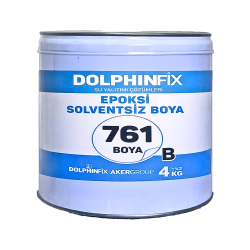 Dolphinfix 761 EPK Boya Epoksi Solventsiz Boya Takım 16+4 kg Set uygulama örneği