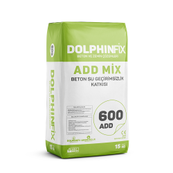 Dolphinfix ADD MIX ADD 600 Beton Su Geçirimsizlik Katkısı 15 kg