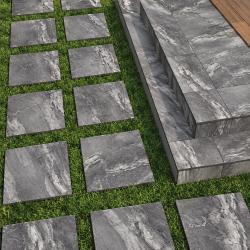 Duratiles 60x60 Graben Gri Full Lappato 20 mm uygulama örneği