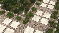 Duratiles 60x60 Duden Bej Mat 20 mm uygulama örneği