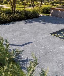 Duratiles 60x60 Cement Ceppo Gri Mat uygulama örneği
