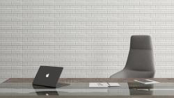 Duratiles 15x60 Arven Beyaz Mat uygulama örneği