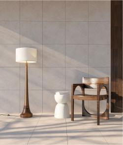 Duratiles 60x60 Valetta Gri Mat 20 mm uygulama örneği