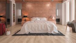 Duratiles 15x90 Pinewood Bej Mat uygulama örneği