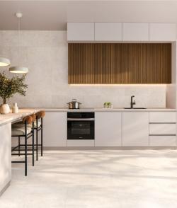 Duratiles 60x120 Lapis Krem Mat uygulama örneği