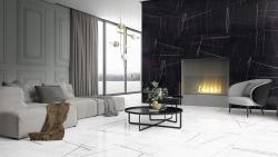 Duratiles 60x120 Zafire Beyaz Full Lappato uygulama örneği