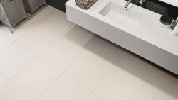 Duratiles 60x60 Fientra Beyaz Mat uygulama örneği