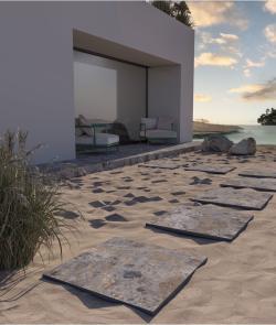 Duratiles 60x60 Vogue Gri Mat 20 mm uygulama örneği