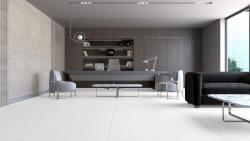 Duratiles 120x120 Ageless Beyaz Full Lappato uygulama örneği