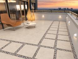 Duratiles 60x60 Ontario Blanco Full Lappato 20 mm uygulama örneği