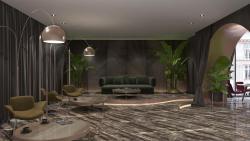 Duratiles 60x120 Dolce Altın Full Lappato uygulama örneği