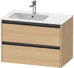 Duravit Ketho.2 Asma dolap ünitesi 810 mm Doğal Meşe K25267030300000