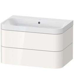 Duravit Happy D.2 c-shaped asma set Beyaz (parlak) Beyaz Parlak Dekor, Ürün seti: c-shaped lavabo, Vitrifiye rengi: Beyaz Parlak, Batarya deliği sayısı: 0, Su taşma deliği: Evet, HP4347N2222