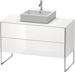 Duravit XSquare Yerden dolap ünitesi için tezgah 1200 mm Beyaz (parlak) XS492208585