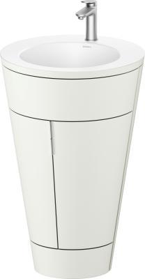 Duravit Starck 1 c-bonded yerden dolap 560 mm İskandinav Beyazı Saten Mat Lake S19512O70390000