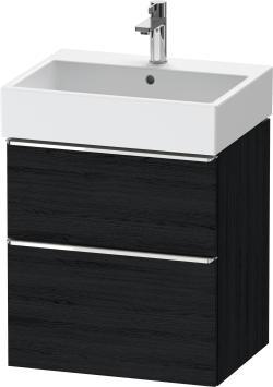 Duravit D-Neo Asma dolap ünitesi 584 mm Siyah Meşe DE4371010160000