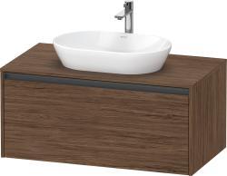 Duravit Ketho.2 Asma dolap ünitesi 1000 mm Koyu Ceviz Dekor K24886021210000
