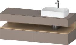 Duravit Studio F. A. Porsche Collection Asma dolap ünitesi 1600 mm Bazalt Mat QA4778030430010
