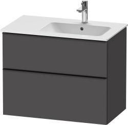 Duravit D-Neo Asma dolap ünitesi 810 mm Grafit Mat DE43670BD490000
