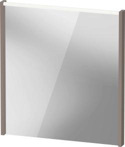 Duravit D-Code Ayna 650 mm Bazalt Mat