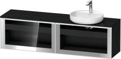 Duravit Vitrium Asma dolap ünitesi 1600 mm Parsol grey Glossy, Glass VT4793R1616001W