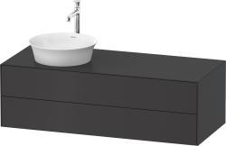 Duravit White Tulip Asma dolap ünitesi 1300 mm Grafit Saten Mat WT4987L5858