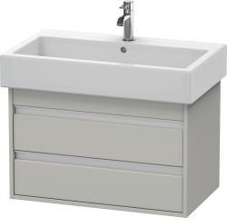 Duravit Ketho Asma dolap ünitesi 750 mm Beton Gri Mat Dekor KT663700707
