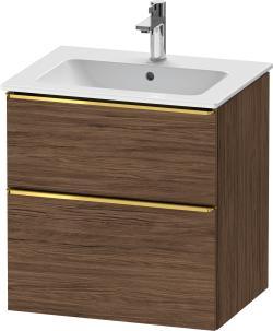 Duravit D-Neo Asma dolap ünitesi 610 mm Koyu Ceviz Dekor DE4361034210000
