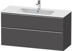 Duravit D-Neo Asma dolap ünitesi 1210 mm Grafit Mat DE4364070490000