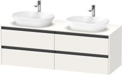 Duravit Ketho.2 Asma dolap ünitesi 1600 mm Beyaz Süper Mat K24899B84840000