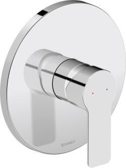 Duravit D-Code Ankastre duş bataryası 170 mm Krom DC4210010010