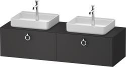 Duravit White Tulip Asma dolap ünitesi 1600 mm Grafit Saten Mat WT4891B58580010