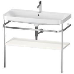 Duravit Happy D.2 c-shape Metal lavabo konsolu 975 mm Beyaz (parlak) HP4838O2222