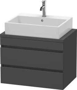 Duravit DuraStyle Asma dolap ünitesi 700 mm Grafit Mat DS530604949