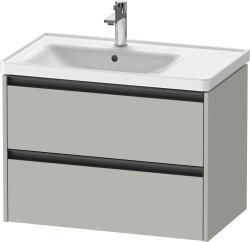 Duravit Ketho.2 Asma dolap ünitesi 784 mm Beton Gri Mat Dekor K25285007070000