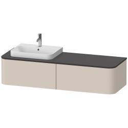 Duravit Happy D.2 Asma dolap ünitesi 1600 mm Taupe Süper Mat HP4944L8383