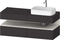 Duravit Studio F. A. Porsche Collection Asma dolap ünitesi 1400 mm Grafit Süper Mat QA4766084800000