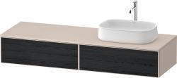 Duravit Zencha Asma dolap ünitesi 1600 mm Siyah Meşe ZE4814R16830000