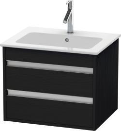 Duravit Ketho Asma dolap ünitesi 600 mm Siyah Meşe KT642801616