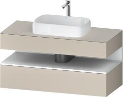 Duravit Studio F. A. Porsche Collection Asma dolap ünitesi 1200 mm Taupe Süper Mat QA4732018830010