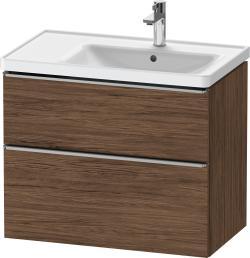Duravit D-Neo Asma dolap ünitesi 784 mm Koyu Ceviz Dekor DE4358070210000