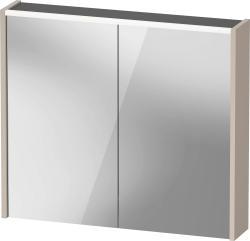 Duravit D-Code Aynalı dolap 800 mm Taupe Dekoru