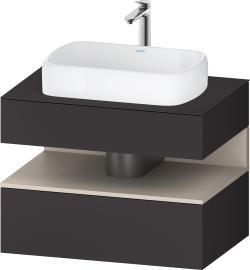 Duravit Studio F. A. Porsche Collection Asma dolap ünitesi 800 mm Grafit Süper Mat QA4730091800010